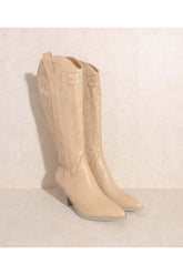 Samara Western Embroidery Point Toe Boots, Boots, $ 89.00, A Moment Of Now™